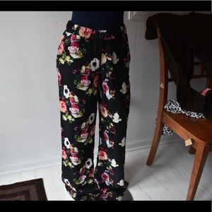 Floral pants